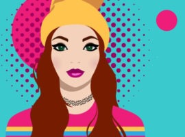 Portrait of woman with wearing cap stock, representing customer-focused brands